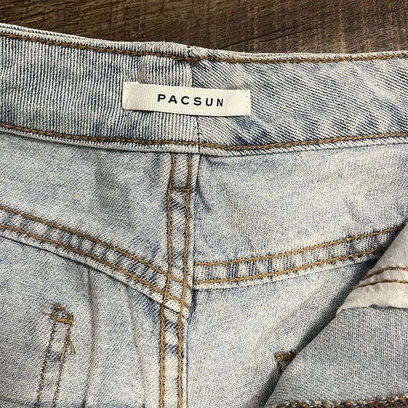 Pacsun light blue mom short - Picture 4 of 5